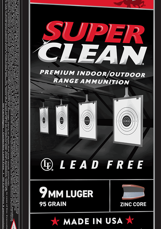 WINCHESTER 9 MM SUPER CLEAN FMJ 95 GR 50 RD/BX 10 BX/CS