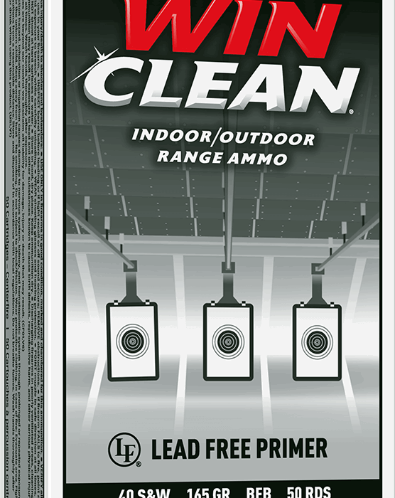 WINCHESTER 40 S&W SUPER-X TARGET WINCLEAN 165 GR 50 RD/BX 10 BX/CS