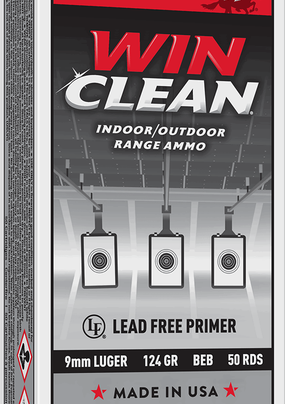 WINCHESTER 9 MM SUPER-X TARGET WINCLEAN 124 GR 50 RD/BX 10 BX/CS