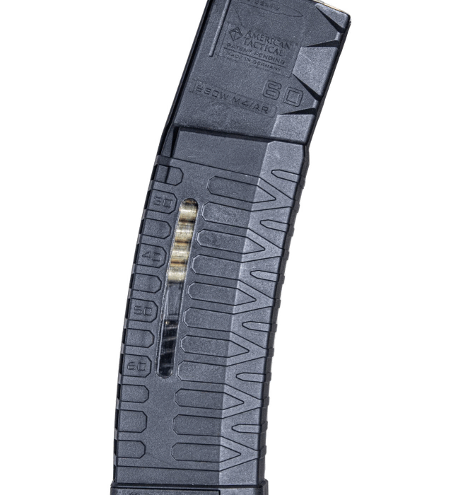 ATI SCHMEISSER 5.56/.223 AR15 60RD MAGAZINE W/ WINDOW