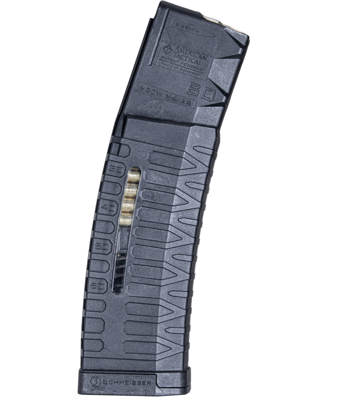 ATI SCHMEISSER 5.56/.223 AR15 60RD MAGAZINE W/ WINDOW