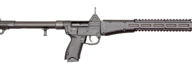 KelTec SUB-2000 G2 9mm Rifle 10rd M-LOK M&P Mags Adj Stock Blued Tan Finish