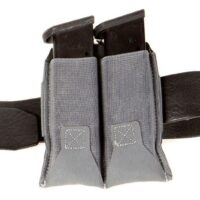 Blue Force Gear-Belt Mounted Ten-Speed® Double Pistol Mag Pouch - Wolf Gray - Image 2
