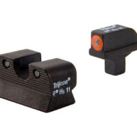 Trijicon 1911 Colt Cut HD Night Sight Set - Orange Front Outline CA101O - Image 2