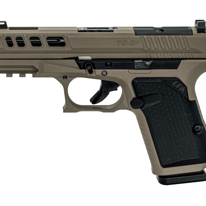 LFA LF AMP G19 Frame 9x19 3.925" Barrel 15Rd Non Ported Barrel Flat Dark Earth (FDE)