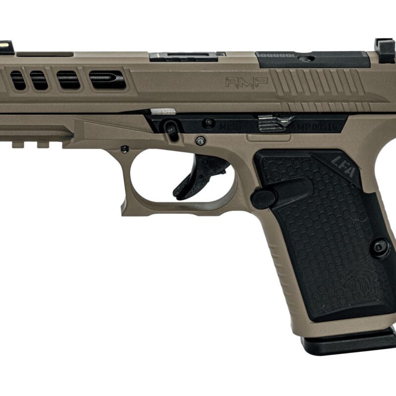 LFA LF AMP G19 Frame 9x19 3.925" Barrel 15Rd Non Ported Barrel Flat Dark Earth (FDE)