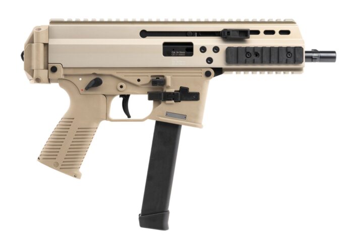 B&T APC9 PRO Semi-Auto 9mm Pistol 7" Barrel 33rd Glock Mag Coyote Tan