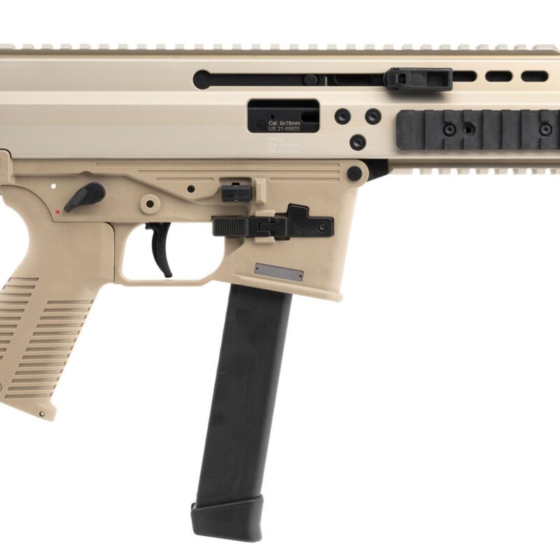 B&T APC9 PRO Semi-Auto 9mm Pistol 7" Barrel 33rd Glock Mag Coyote Tan