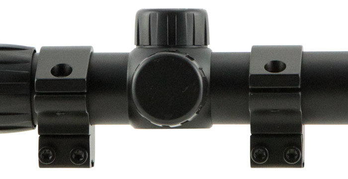 Konus 7350 KonusFire  Matte Black 4x32mm 1" Tube 30/30 Reticle Includes Mounting Rings