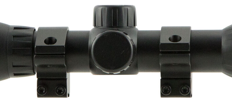 Konus 7350 KonusFire  Matte Black 4x32mm 1" Tube 30/30 Reticle Includes Mounting Rings
