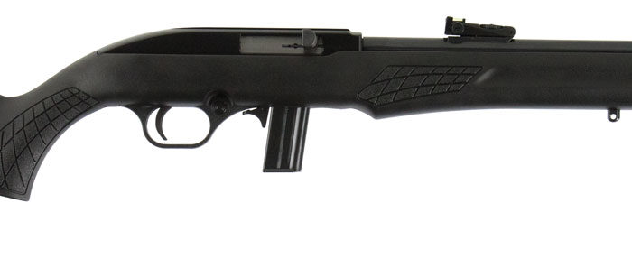 Rossi RS22L1811 RS22  Semi-Auto 22 LR Caliber with 10+1 Capacity, 18" Barrel, Blued Metal Finish & Monte Carlo Black Synthetic Stock Right Hand (Full Size)