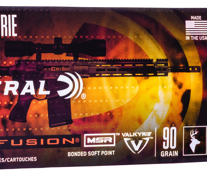 Federal F224VLKMSR1 Fusion MSR 224Valkyrie 90gr Bonded Soft Point 20 Per Box/10 Case