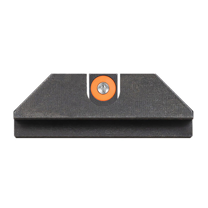 Night Fision GLK002014OGZ Tritium Night Sights For Glock  Green Tritium Orange Outline Front Sight Black Rear Sight Glock 20/21/29/30/36/40/41