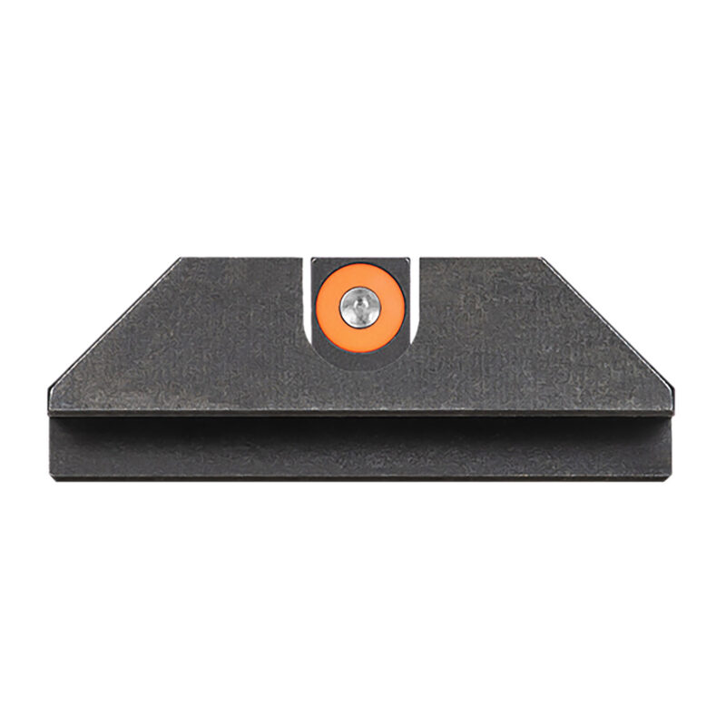 Night Fision GLK002014OGZ Tritium Night Sights For Glock  Green Tritium Orange Outline Front Sight Black Rear Sight Glock 20/21/29/30/36/40/41