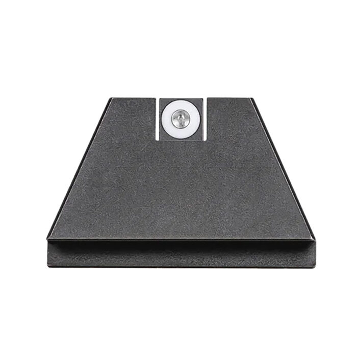 Night Fision GLK004013WGZ Suppressor Height Sights For Glock  Green Tritium White Outline Front Sight-Black/Blank Rear Sight Glock 17/17L/19
