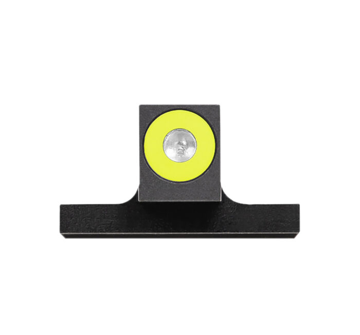 Night Fision SAW200001YGX Tritium Front Sight for Smith & Wesson  Green Tritium Yellow Outline M&P/Shield/SD9VE