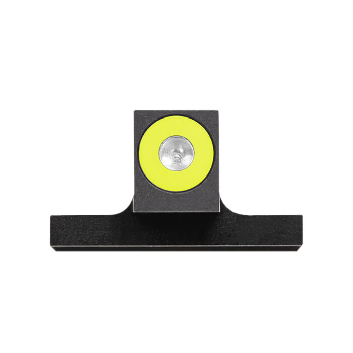 Night Fision SAW200001YGX Tritium Front Sight for Smith & Wesson  Green Tritium Yellow Outline M&P/Shield/SD9VE