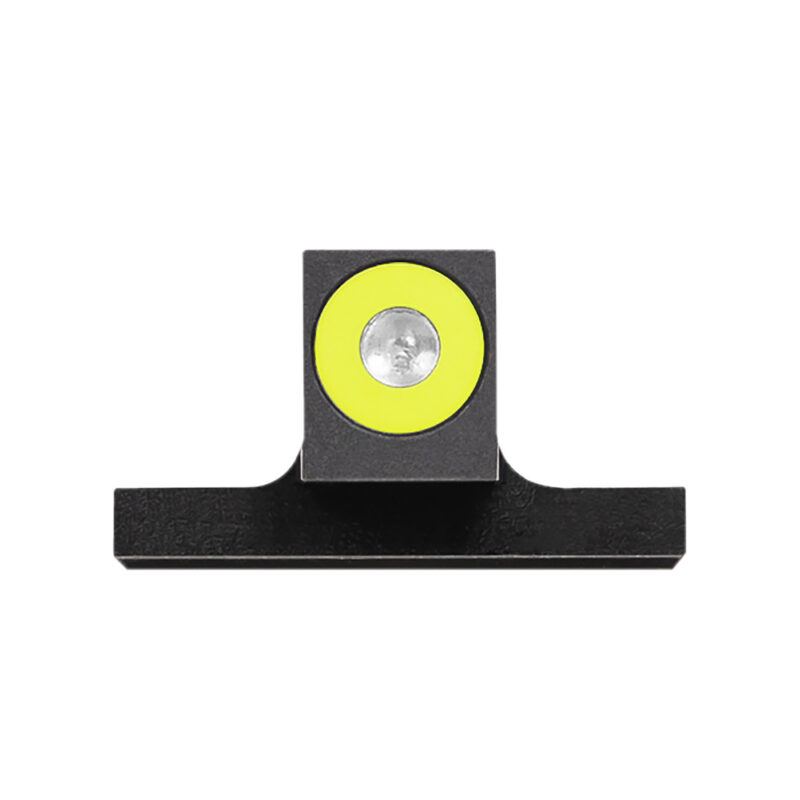 Night Fision SAW200001YGX Tritium Front Sight for Smith & Wesson  Green Tritium Yellow Outline M&P/Shield/SD9VE