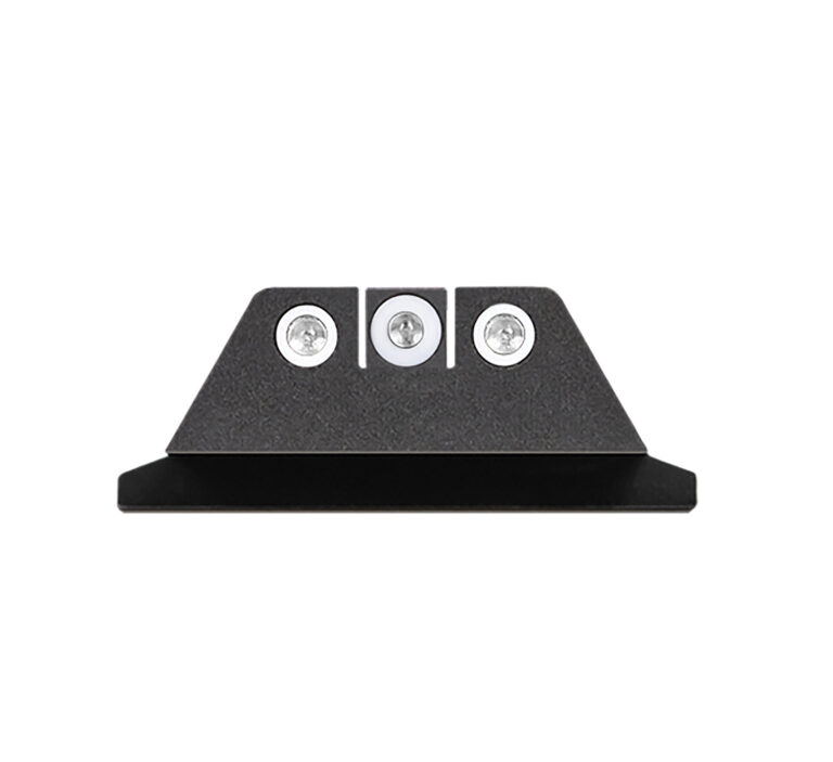 Night Fision SAW201003WGW Tritium Night Sights for Smith & Wesson  Green Tritium White Outline Front Sight-Green Tritium White Outline Rear Sight M&P/M&P M2.0