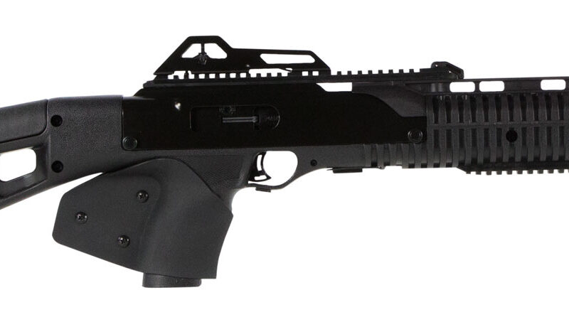 Hi-Point 995TSCA 995TS Carbine *CA Compliant 9mm Luger Caliber with 16.50" Barrel, 10+1 Capacity, Black Metal Finish, Black All Weather Molded Stock & Black California Paddle Grip Right Hand