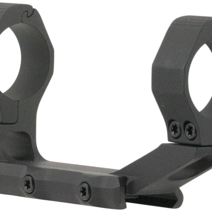 Aero Precision APRA210100 Ultralight Scope Mount/Ring Combo Black Anodized Aluminum, 1" Tube Fits AR-15, 1913 Picatinny Rail Mount