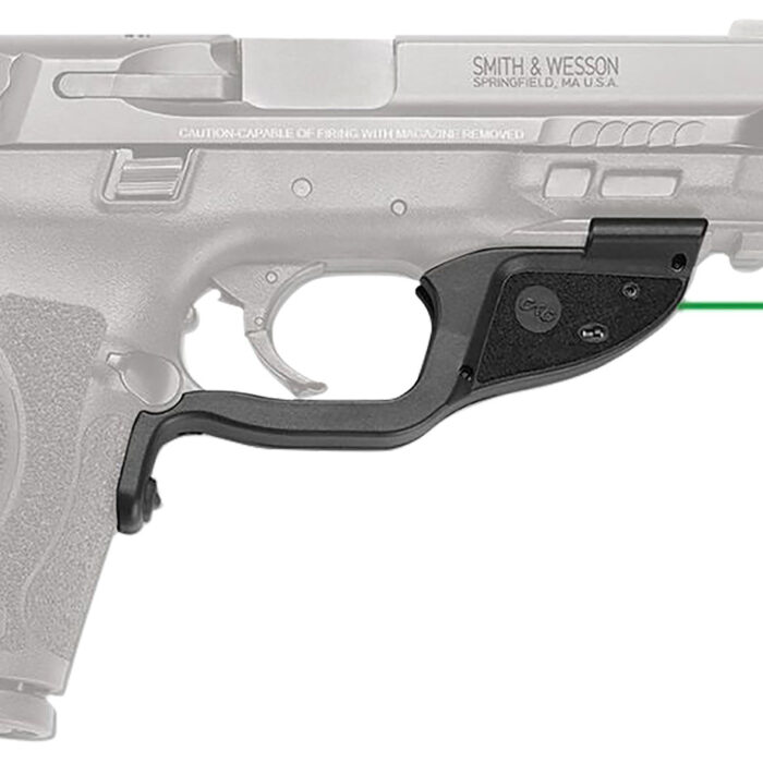 Crimson Trace 0174501 LG-362G Green Laserguard  Black Smith & Wesson M&P M2.0 Full Size/Compact/Subcompact