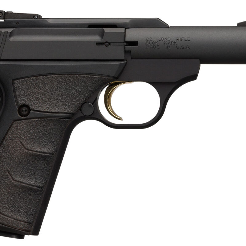 Browning  Buck Mark Micro 22 LR 10+1 4" Matte Black Steel Bull Barrel, Matte Black Serrated Slide, Aluminum Frame, Black Ultragrip FX Grip, Ambidextrous
