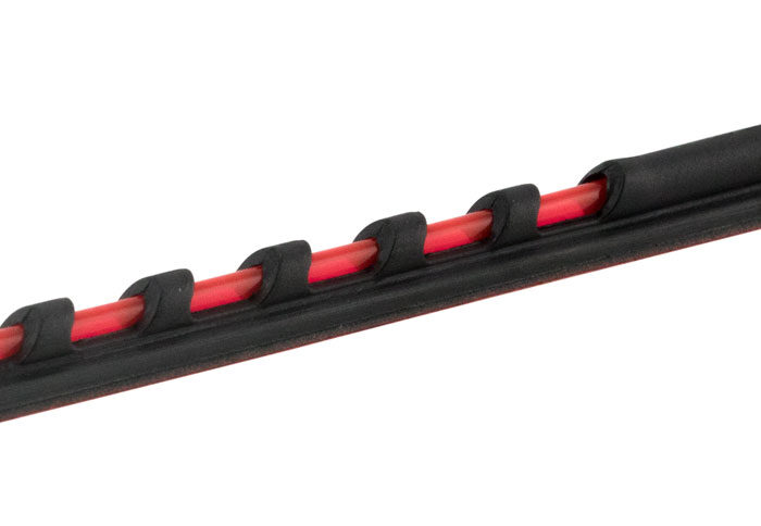 Truglo TG104R Glo-Dot Pro Shotgun w/Vent Rib Red Fiber Optic Black