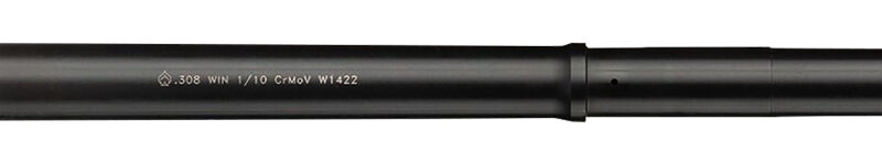 Ballistic Advantage BABL308003M Modern Series  308 Win 16" Black QPQ Finish 4150 Chrome Moly Vanadium Steel Material Tactical Government Midlength for AR-10