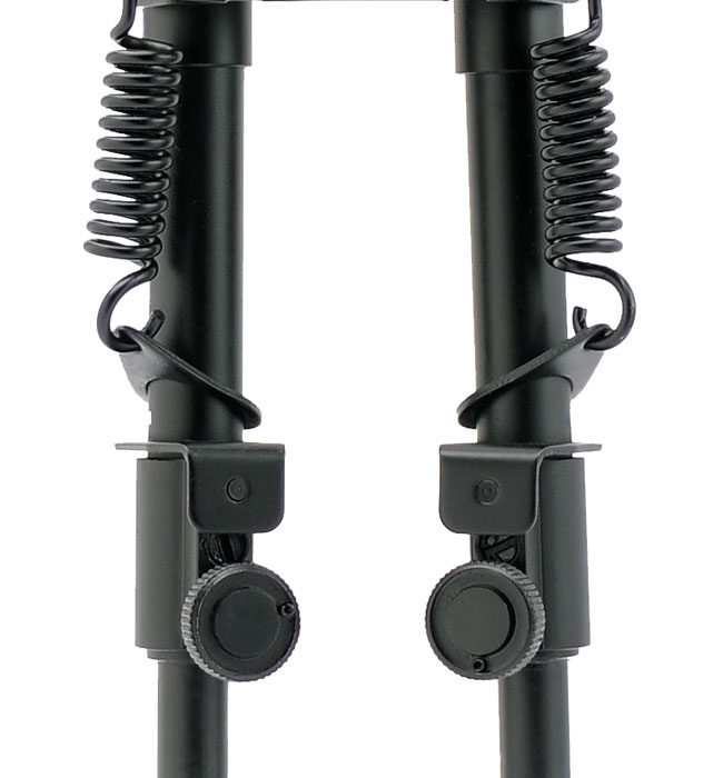 SME SMEBPSPR Shooting  Bipod Black Anodized 6-9" Aluminum