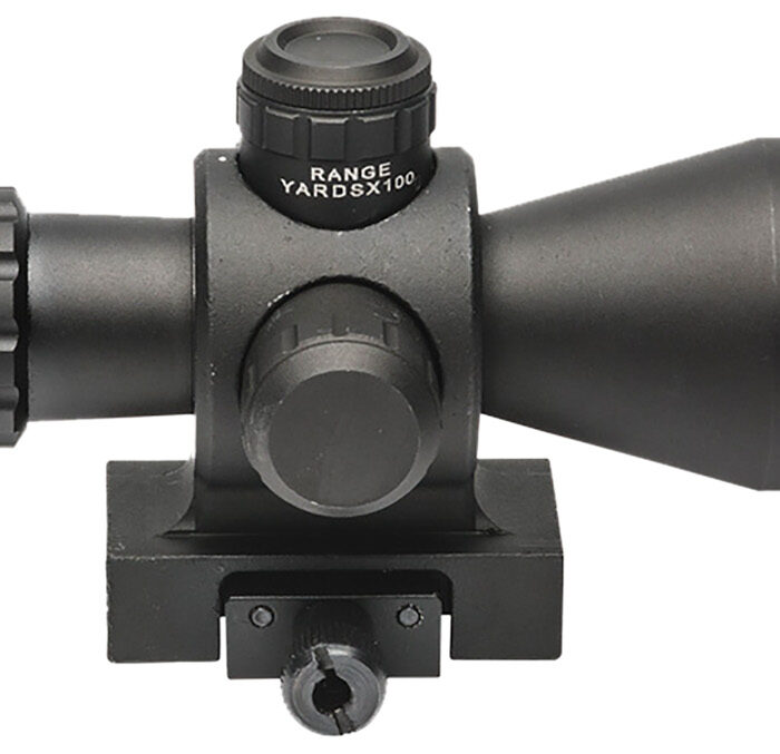Firefield FF13064 Barrage  Matte Black 2.5-10x40mm Illuminated Red/Green Mil-Dot Reticle