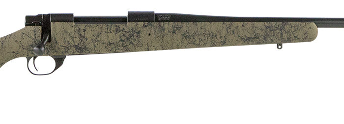 Howa HHS62603 M1500 HS Precision 270 Win 5+1 22" Barrel, Black Metal Finish, Green Black Webbed Fixed HS Precision Stock