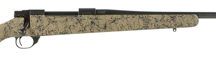 Howa HHS63702 M1500 HS Precision 7mm Rem Mag 3+1 24" Barrel, Black Metal Finish & Tan Black Webbed Fixed HS Precision Stock