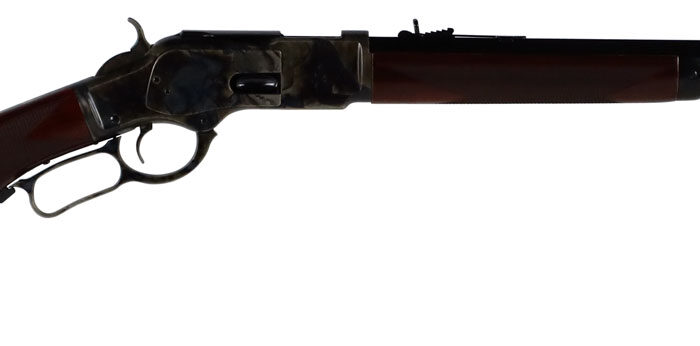Taylors & Company 550219 1873  45 Colt (LC) Caliber with 10+1 Capacity, 20" Blued Octagon Barrel, Color Case Hardened Metal Finish & Walnut Fixed Pistol Grip Stock Right Hand (Full Size)