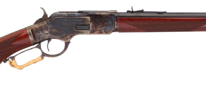 Taylors & Company 550202COM 1873 Comanchero 357 Mag Caliber with 10+1 Capacity, 18" Barrel, Color Case Hardened Metal Finish & Walnut Fixed Pistol Grip Stock Right Hand (Full Size)