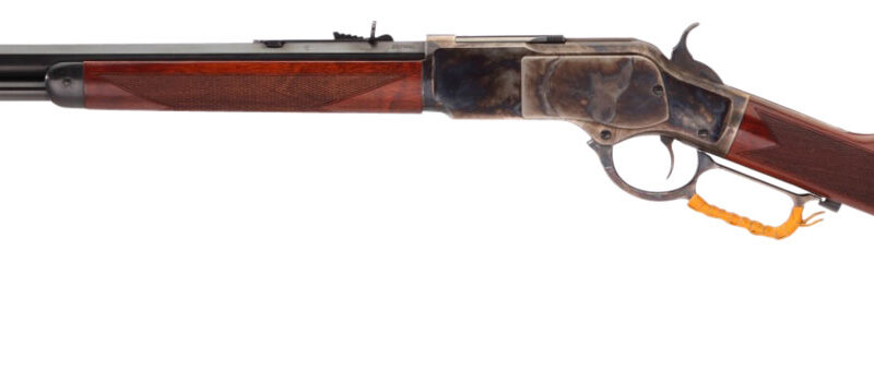 Taylors & Company 550239COM 1873 Comanchero 357 Mag Caliber with 10+1 Capacity, 18" Blued Barrel, Color Case Hardened Metal Finish & Walnut Straight Stock Right Hand (Full Size)