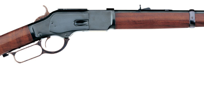 Taylors & Company 550282 1873 Carbine 357 Mag Caliber with 10+1 Capacity, 19" Blued Barrel, Color Case Hardened Metal Finish & Walnut Stock Right Hand (Full Size)