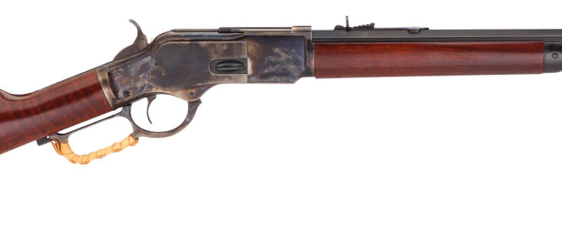 Taylors & Company 550172COM 1873 Comanchero 45 Colt (LC) Caliber with 10+1 Capacity, 20" Blued Barrel, Color Case Hardened Metal Finish & Walnut Straight Stock Right Hand (Full Size)