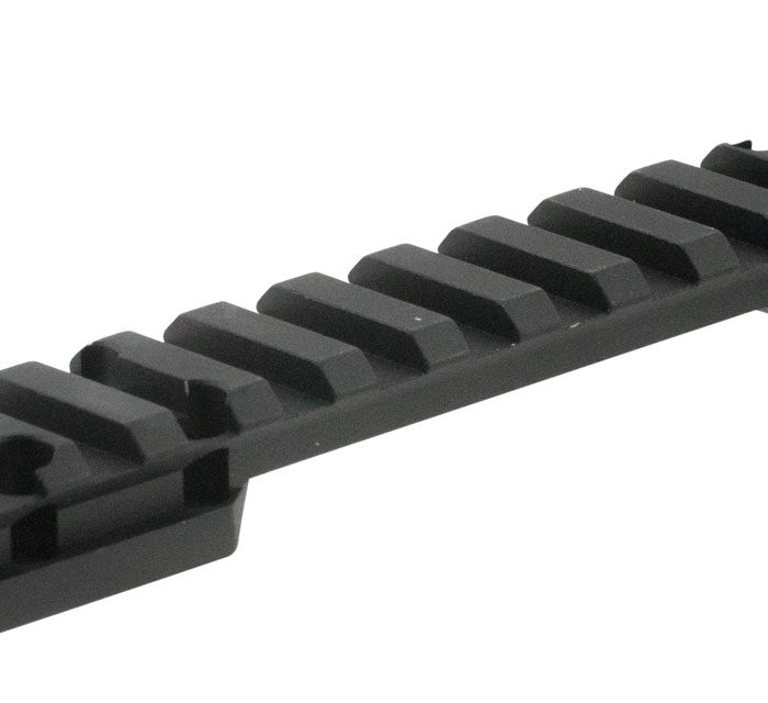 Talley POM252735 Browning X-Bolt Picatinny Rail  Black Anodized Short Action 20 MOA