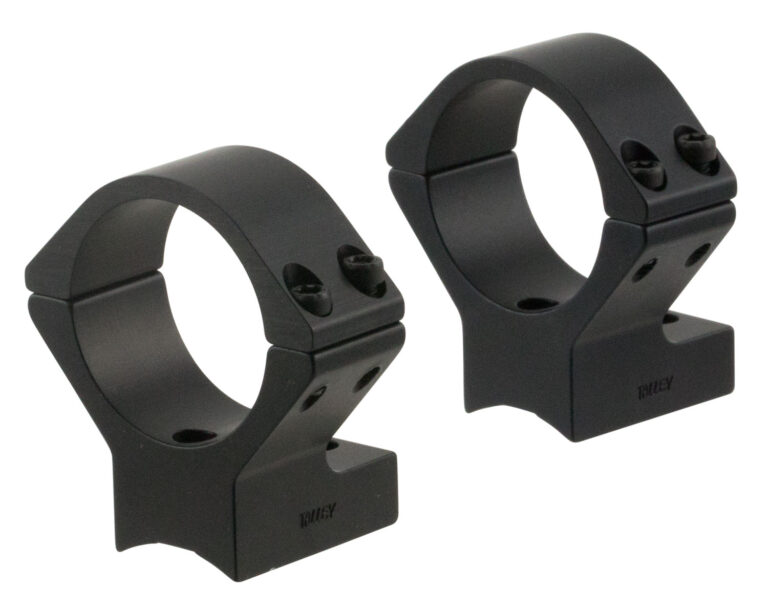 Talley 930711 Scope Mount/Ring Combo  Black Anodized 1" Tube Fits Browning BLR/BAR/BPR Low Rings