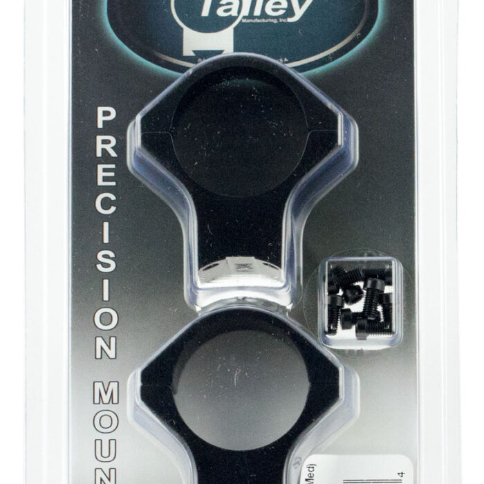 Talley 740735 Scope Mount/Ring Combo  Black Anodized 30mm Tube Fits X-Bolt Medium Rings