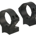 Talley 740725 Scope Mount/Ring Combo Black Anodized 30mm Tube Savage Round Receiver with AccuTrigger (110 Series/A17/A22) Medium Rings 1 102798