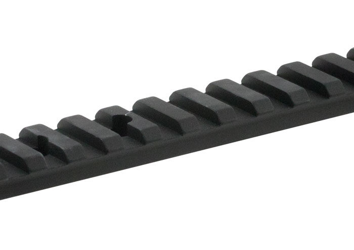 Talley POM252714 Picatinny Rail  Black Anodized Aluminum Tikka T3/T3x Short Action 20 MOA
