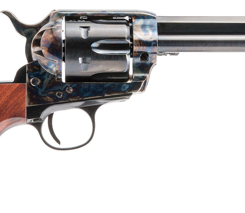Cimarron PP401MALO El Malo Pre-War 1896-1940 38 Special 6 Shot, 5.50" Blued Octagon Steel Barrel, Blued Cylinder, Color Case Hardened Steel Frame, Walnut Grip, Exposed Hammer