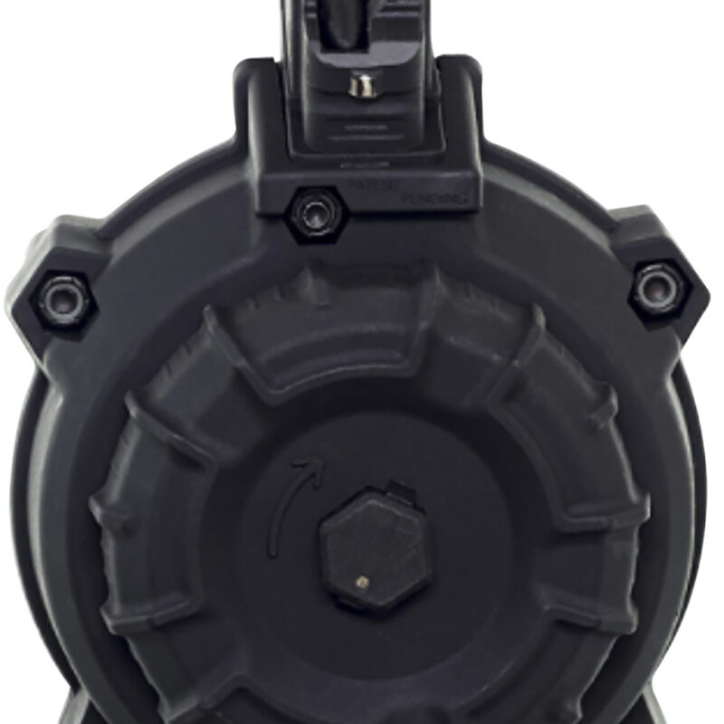 ProMag DRMA9 Standard  50rd Drum 7.62x39mm Fits AK-47 Black DuPont Zytel Polymer
