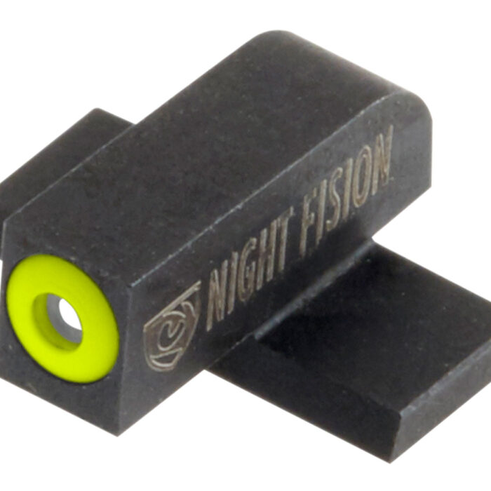 Night Fision SPR225001YGX Tritium Front Sight for Springfield  Green Tritium Yellow Outline Front Sight XD/XD(M)/XD Mod.2