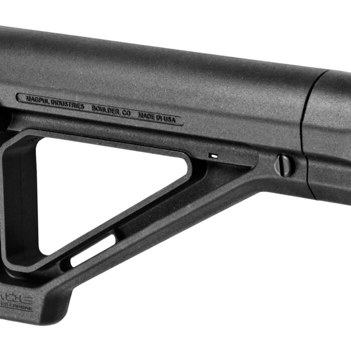 Magpul MAG480-BLK MOE Carbine Stock Black Synthetic, Fits AR-15/M16/M4, 8.80" OAL