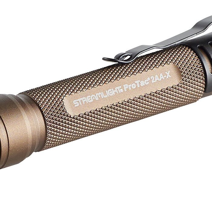Streamlight 88072 ProTac 2AA Flashlight  Coyote 18/250 Lumens White C4 LED