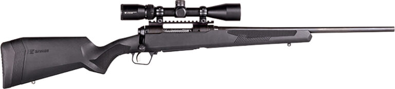 Savage Arms 57302 110 Apex Hunter XP 22-250 Rem 4+1 20", Matte Black Metal, Synthetic Stock, Vortex Crossfire II 3-9x40mm Scope