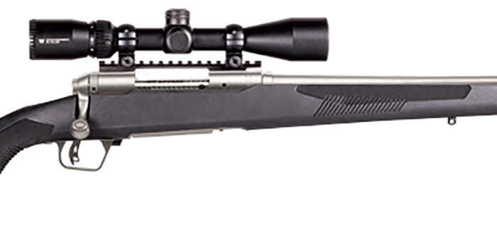 Savage Arms 57343 110 Apex Storm XP 243 Win 4+1 22", Matte Stainless Metal, Synthetic Stock, Vortex Crossfire II 3-9x40mm Scope